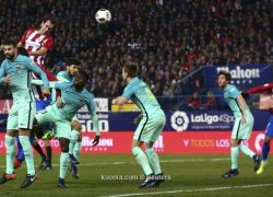 برشلونة يقتنص فوزًا ثمينًا من أتلتيكو مدريد