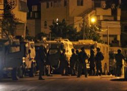 قوات الاحتلال تعتقل (5) شبان من الخليل ونابلس وجنين