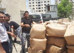 ضبط معمل لتصنيع وتغليف أدوية للتنحيف في أحد المنازل بجنين