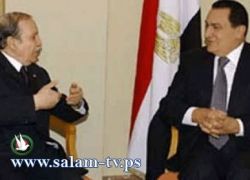 مبارك في الجزائر لأول مرة منذ الأزمة الكروية بين البلدين