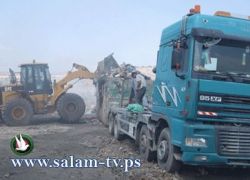 بلدية طولكرم تعمل على تنفيذ مشروع نقل مكب النفايات