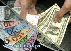 دولار 3.72- يورو 4.96- د.اردني 5.24- ج.مصري 0.61شيقل