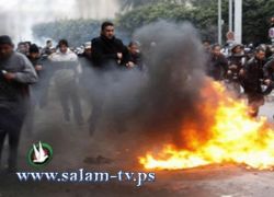 القوات السورية تطلق النار على حشد مناهض للاسد في دمشق
