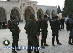 توزيع دعوات لإقتحام المسجد الأقصى لتدنيسه الأحد القادم !