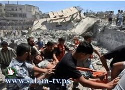 شهيدان وعدد من الإصابات في قصف إسرائيلي شمال القطاع