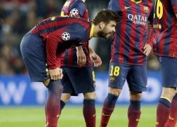 رسمياً : بيكيه يغيب لمدة أربعة أسابيع عن الملاعب