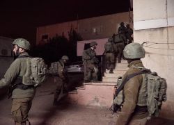 قوات الاحتلال تعتقل (6) مواطنين من مدن الضفة الغربية