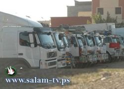 نقابة سائقي النقل العام تعلن الاضراب على معبر الطيبة الخميس القادم