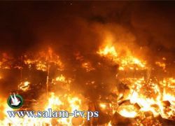 وفاة طفلة بحريق شب في منزل في جنين