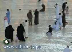 بالصور : مكة.. وفاة 3 حجاج إثر الأمطار الغزيرة والعواصف الرعدية