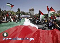 فصائل غزة تتوحد تحت ظل العلم الفلسطيني "بالوحدة تتحقق العودة"