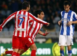اتلتيكو مدريد يتلقى الهزيمة الاولى على ارضه وبين جماهيره ويتراجع الى المركز الثالث