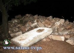 اسرائيل تجرف 100 قبر في مقبرة مأمن الله بالقدس اسرائيل تجرف 100 قبر في مقبرة مأمن الله بالقدس