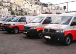 اصابة 16 مواطن اثر حادث سير في نابلس