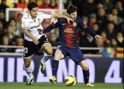 فالنسيا يجبر البرشا على التعادل - شاهد الاهداف
