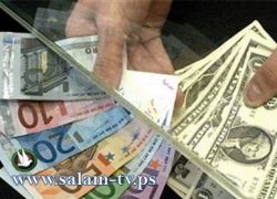 العملات: دولار 3.38 -يورو 4.89 -د.اردني 4.77 -ج.مصري 0.56 شيقل