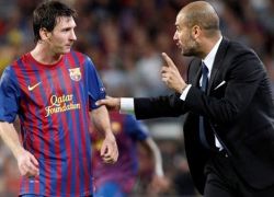 جوارديولا : ميسي أفضل لاعب في التاريخ .. وشالكة لن يتأثر بهزيمة ريال مدريد
