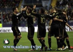 الريال يتجاوز ملقة ويضرب موعداً مفترضاً مع برشلونة في ربع النهائي