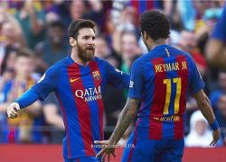MSN يقود برشلونة لإذلال فياريال برباعية