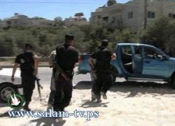 الشرطة تلقي القبض على مسلح حاول سرقة مواطن في رام الله