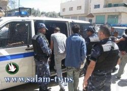 الشرطة تقبض على حدث طعن قاصرا برام الله وثلاثة بتهمة السرقة بجنين