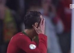 بالفيديو: لقطة طريفة لـ كريستيانو رونالدو في مباراة البرتغال والسويد