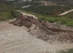 الاحتلال يغلق عددا من الطرق الزراعية جنوب نابلس