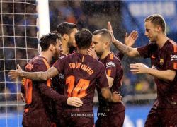 رسميا.. برشلونة يحصد لقب الليجا للمرة 25