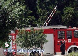 الشرطة: انهيار جدار بمحل تجاري ببيت امر جراء انفجار بتماس كهريائي