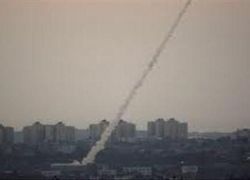 اطلاق صاروخ من غزة على بلدة اسرائيلية