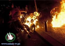 الشرطة الاسرائيلية تمنع اسرائيليا من حرق نفسه في كفار سابا