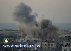 إصابة طفلة ووالدها في قصف إسرائيلي استهدف منزلا بحي الزيتون بغزة