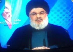 نصر الله : حزب الله سيرد بالمكان والزمان المناسبين .. وإسرائيل هي المتهم بإغتيال القنطار