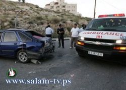 9 إصابات في حادث سير شرق طولكرم