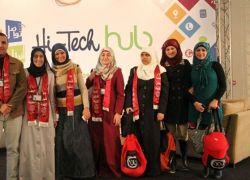 جامعة فلسطين التقنية خضوري تشارك في لقاء الريادين الثانيHub Hi -Tec