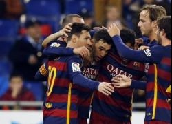 برشلونة يهزم اسبانيول بهدفين دون رد