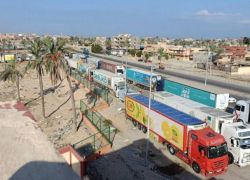 المنظمات الأهلية: ما يدخل من مساعدات لغزة لا يتعدى ثلث ما اتفق عليه