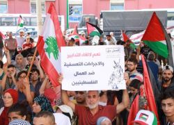 لبنان.. تصاعد الاحتجاجات اللاجئين ضد قرار وزارة العمل
