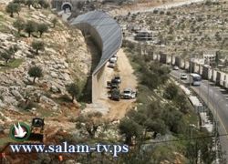 جرافات الاحتلال تشرع بتجريف أراض في بيت جالا لبناء جدار الفصل
