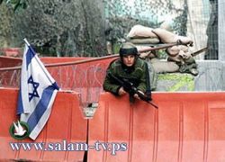 الجيش الإسرائيلي سيستولي على المزيد من الأراضي الفلسطينية لإقامة حاجز