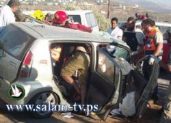 مقتل طفل واصابة 21 أخرين في عدة حوادث جنوب القطاع