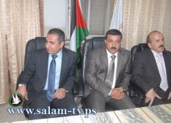 تنظيم حفل وداع لمدير الحكم المحلي في طولكرم بمناسبة إنتقاله للعمل في جنين