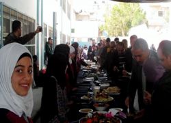 جمعية تنمية الشباب تقيم معرض الغذاء التقليدي