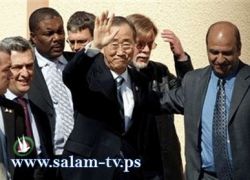 بان كي مون يدعو لرفع الحصار عن قطاع غزة وفتح المعابر