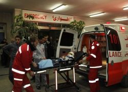 إصابة الطفل بهاء الفاخوري صدمه مستوطن قرب الحرم الابراهيمي في الخليل