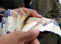 متوسط الأجر يرتفع في إسرائيل إلى 8800 شيقل شهريا