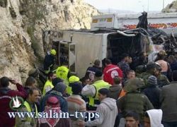بالفيديو ... مأساة بحافلة للطلاب- ارتفاع حصيلة الضحايا الى 10 غالبيتهم أطفال