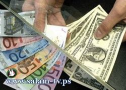 العملات: دولار 3.80- يورو 5.02- د.اردني 5.37- ج.مصري 0.63شيقل