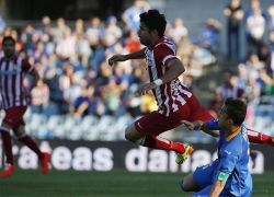اتلتيكو مدريد ينفرد بصدارة الليجا الاسبانية
