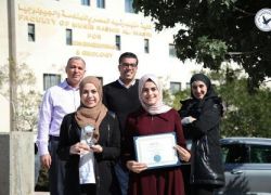 طالبتان من جامعة النجاح تمثلان فلسطين في مؤتمر دولي للمهندسين الكيميائيين